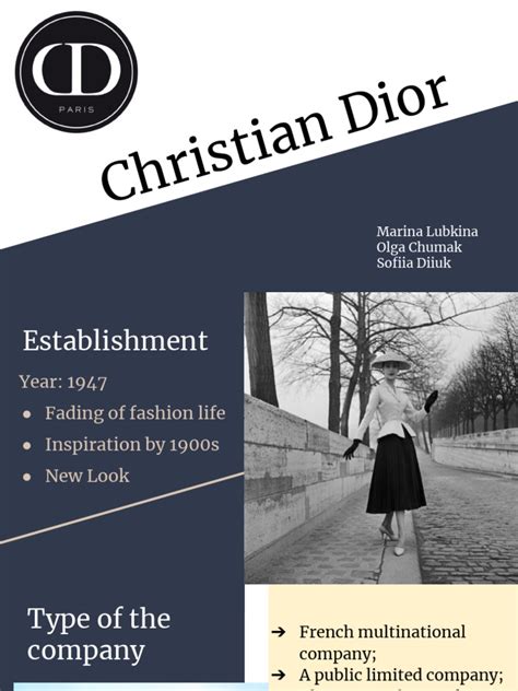 christian dior pdf